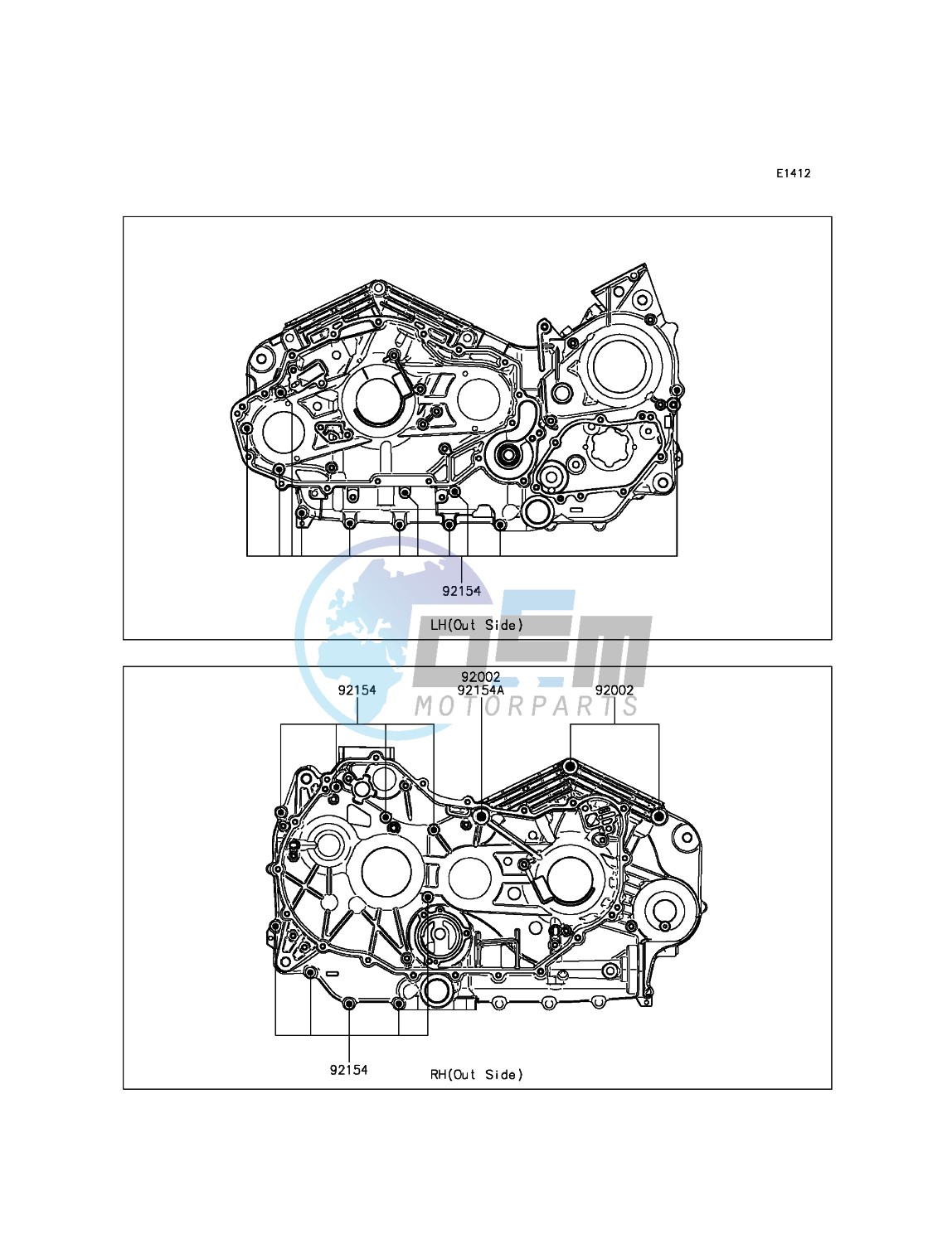 Crankcase Bolt Pattern