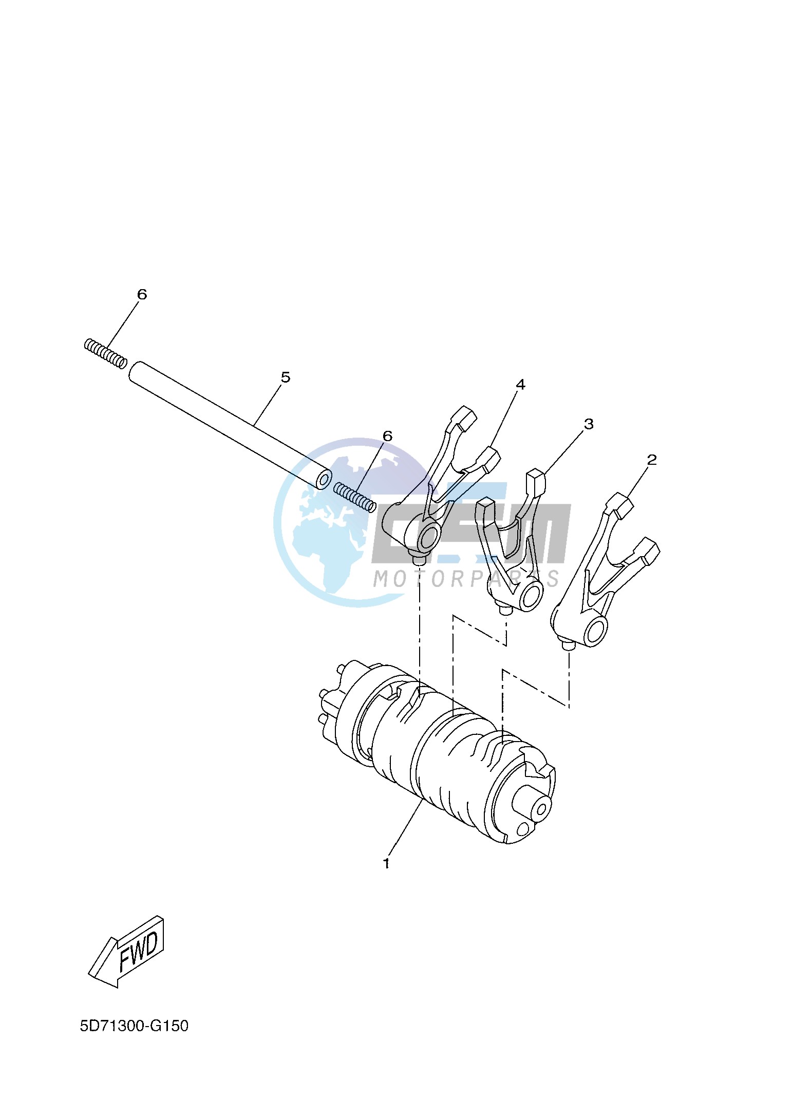 SHIFT CAM & FORK