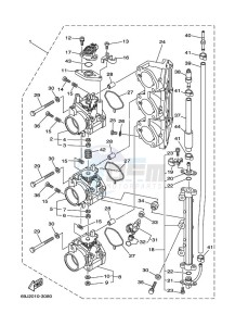 F200AETX drawing THROTTLE-BODY