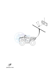 YFM550FWA YFM550DE GRIZZLY 550 (1NPC) drawing ELECTRICAL 2