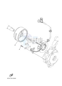 YFM250R RAPTOR 250 (33B7) drawing GENERATOR