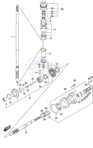 DF 250 drawing Transmission SS Model