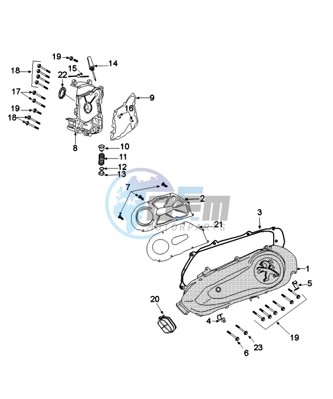 CRANKCASE COVER