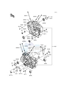 VULCAN 900 CLASSIC VN900BFFA GB XX (EU ME A(FRICA) drawing Crankcase