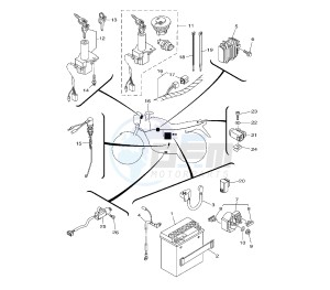 YBR 125 drawing WIRING HARNESS