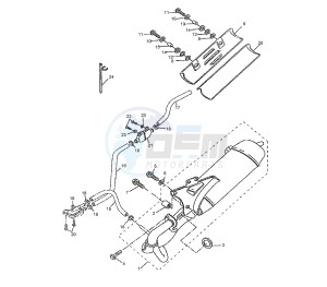 BW'S 50 drawing EXHAUST