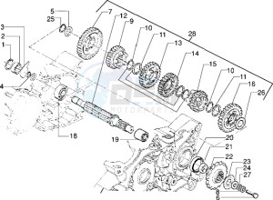 RK 50 drawing Countershaft