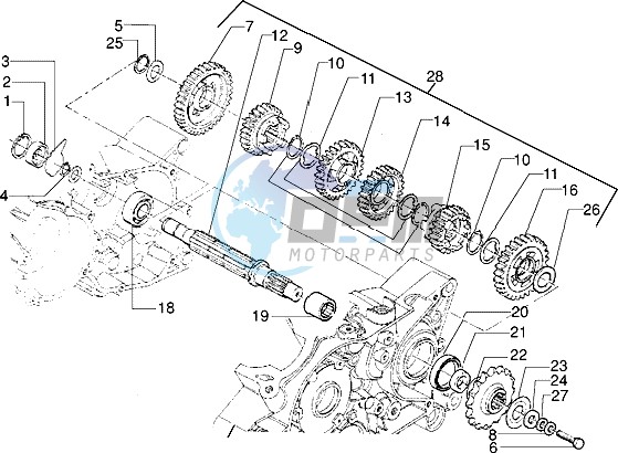 Countershaft