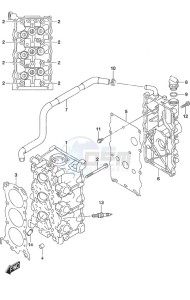 DF 25A drawing Cylinder Head