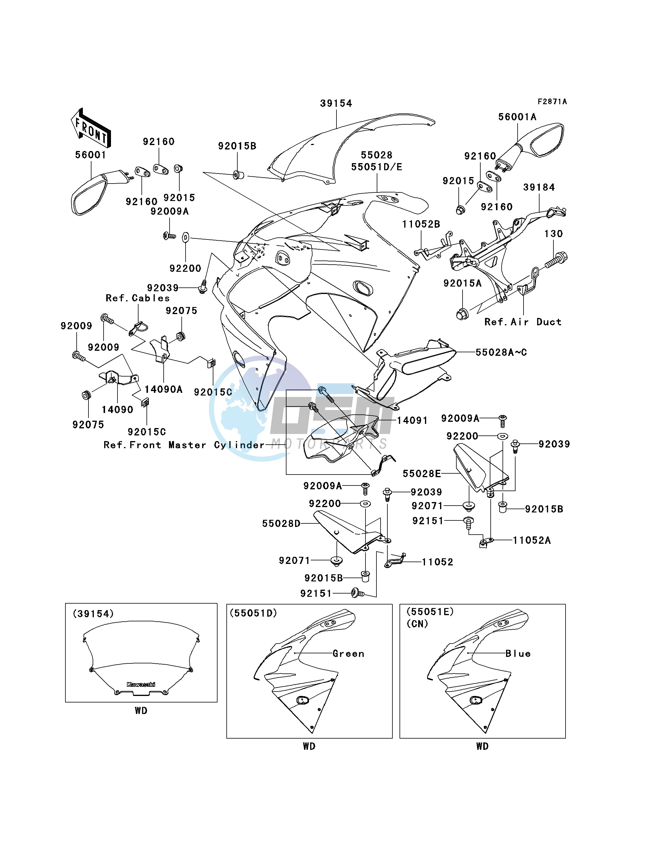 COWLING-- ZX900-F2- -