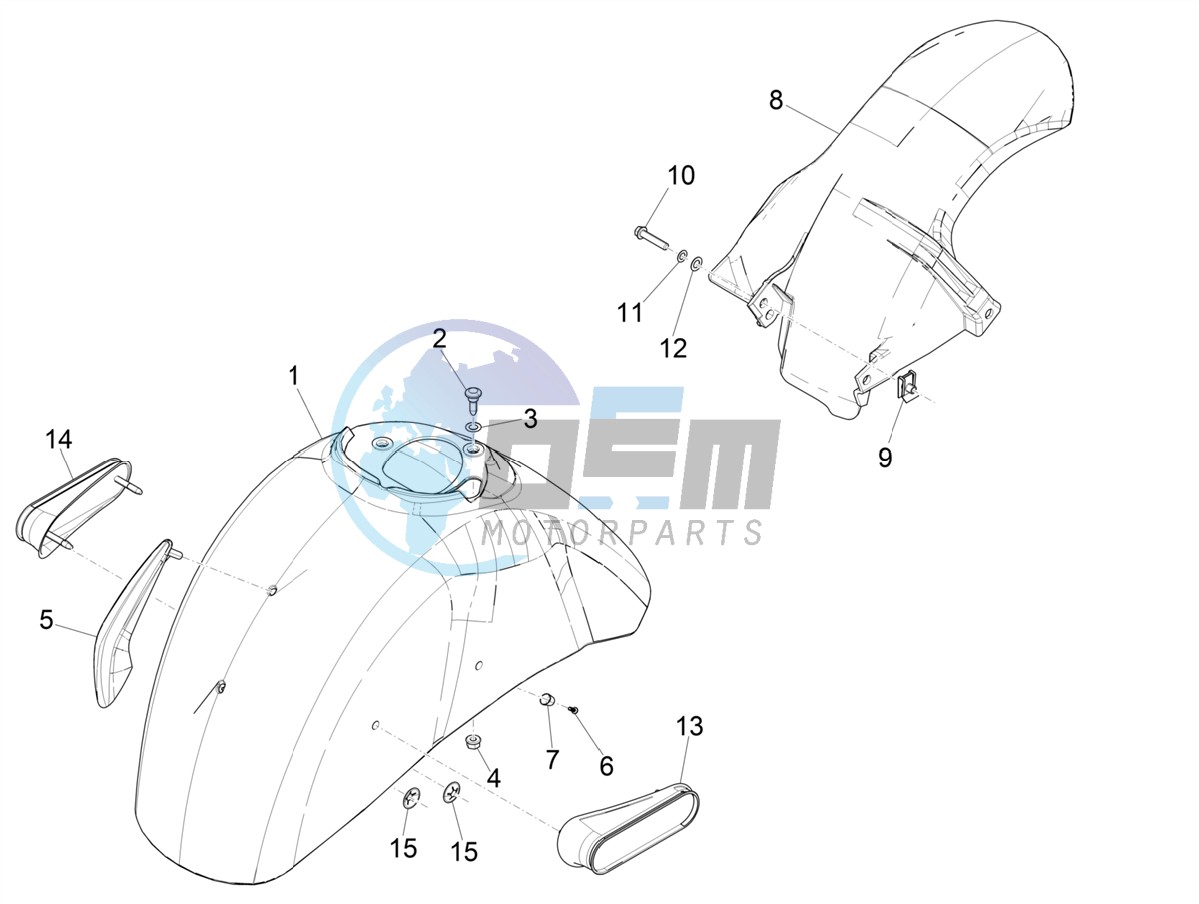 Wheel housing - Mudguard