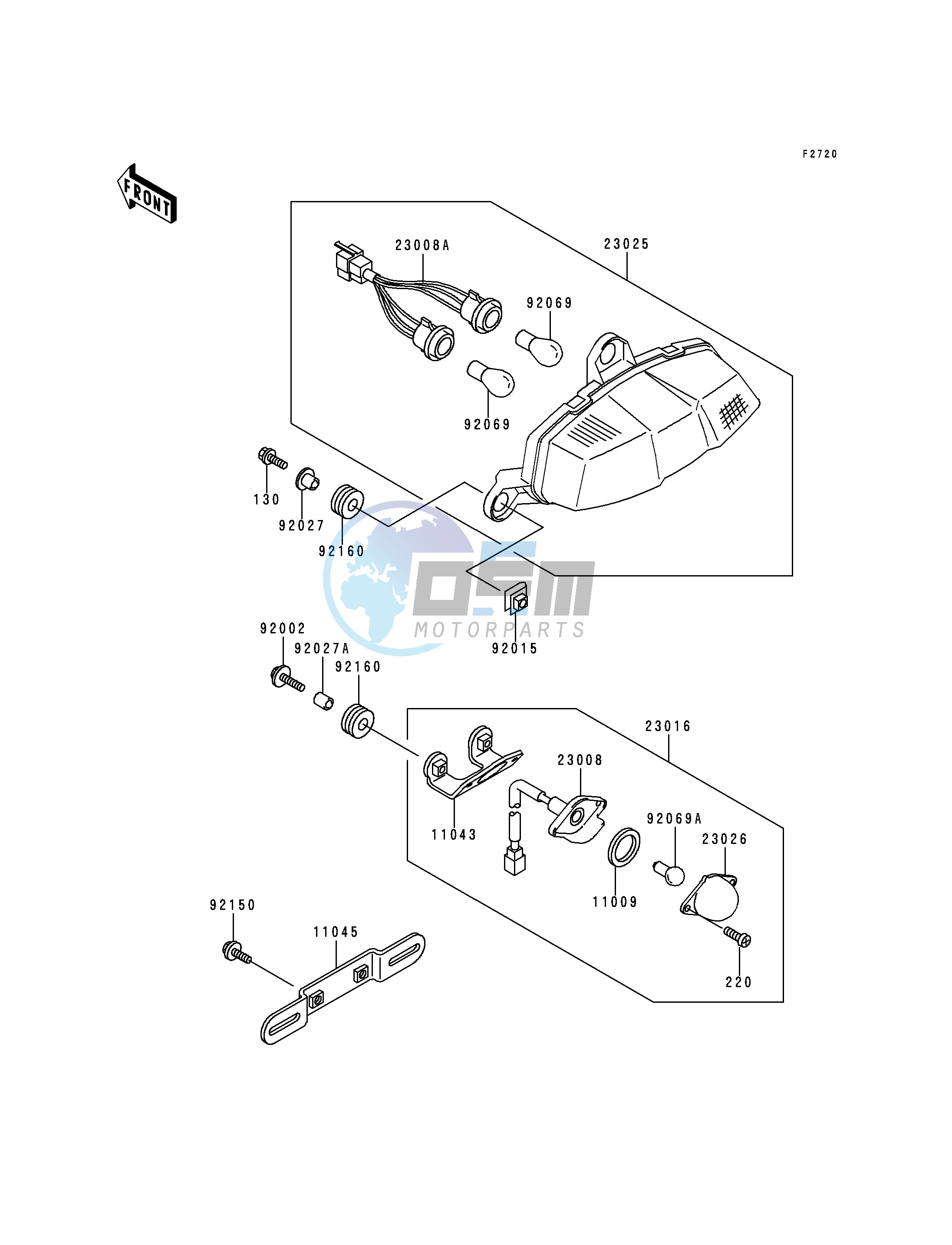 TAILLIGHT-- S- -