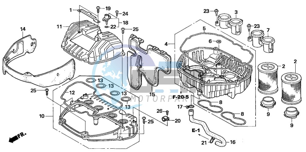 AIR CLEANER (CBR1000RR6/7)