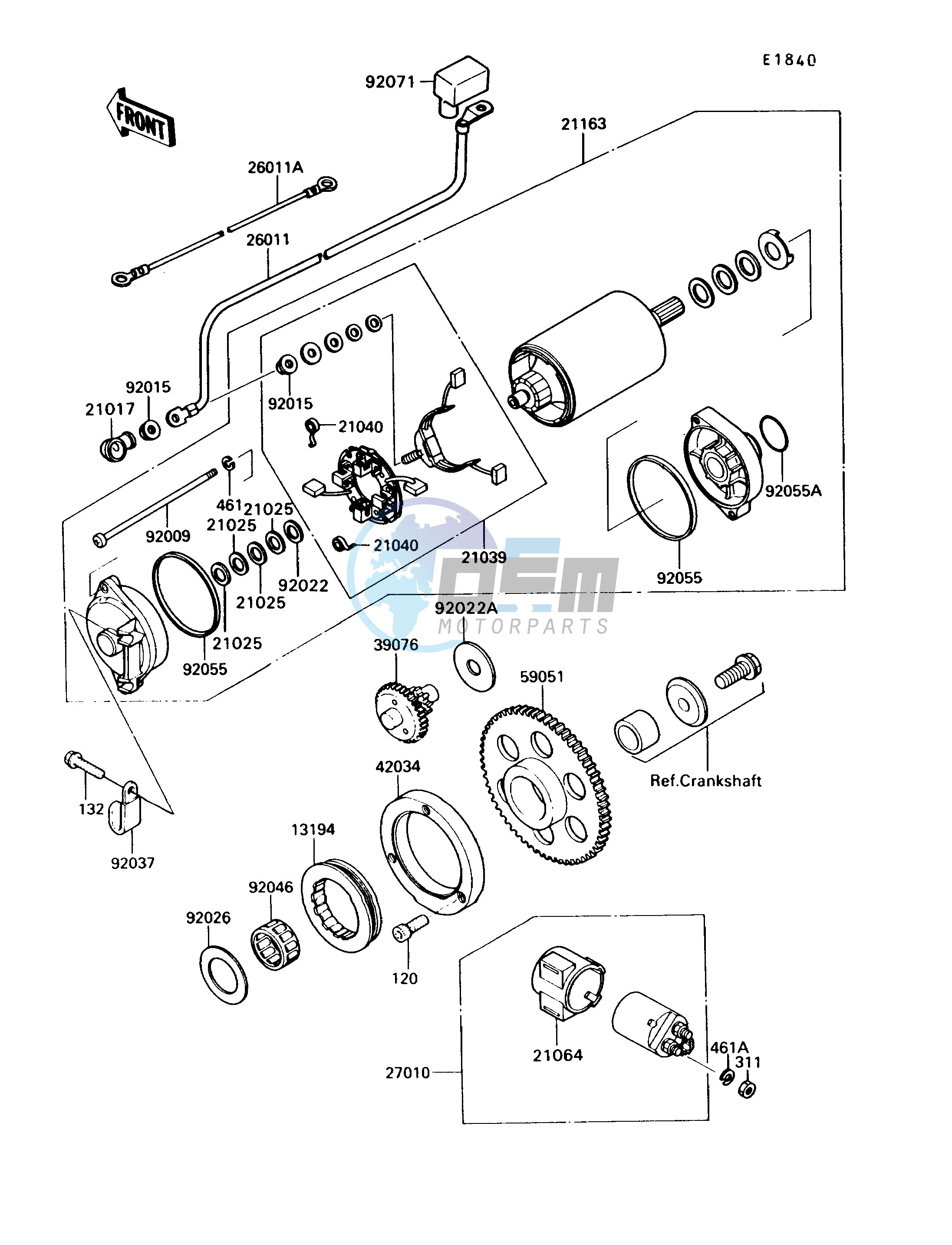 STARTER MOTOR