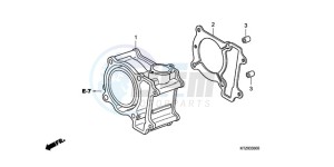 PES1509 Europe Direct - (ED) drawing CYLINDER