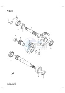 UH125 BURGMAN EU drawing TRANSMISSION (2)