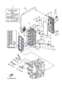 F60TLRH drawing CYLINDER--CRANKCASE-2