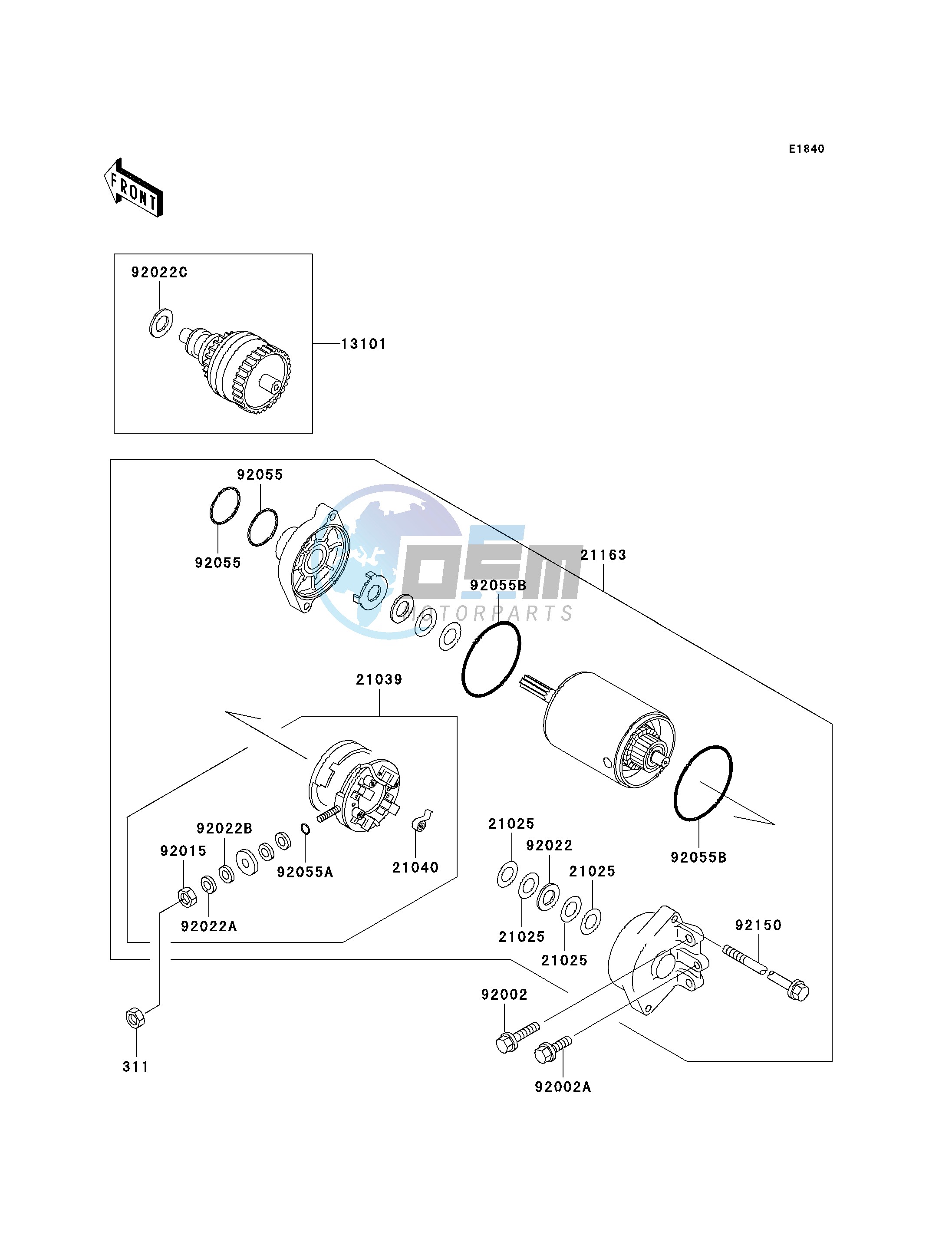 STARTER MOTOR