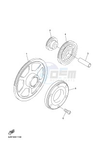 FJR1300AE FJR1300AS (1MD4 1MD5) drawing STARTER