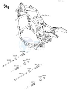 VN 1500 B [VULCAN 88 SE] (B1-B3) [VULCAN 88 SE] drawing FRAME FITTINGS