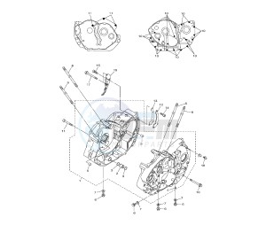 XVS A MIDNIGHT STAR 950 drawing CRANKCASE