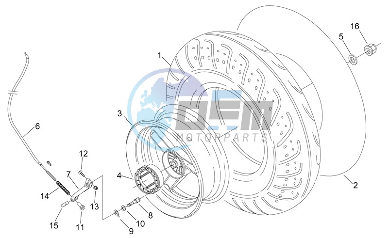 Rear Wheel