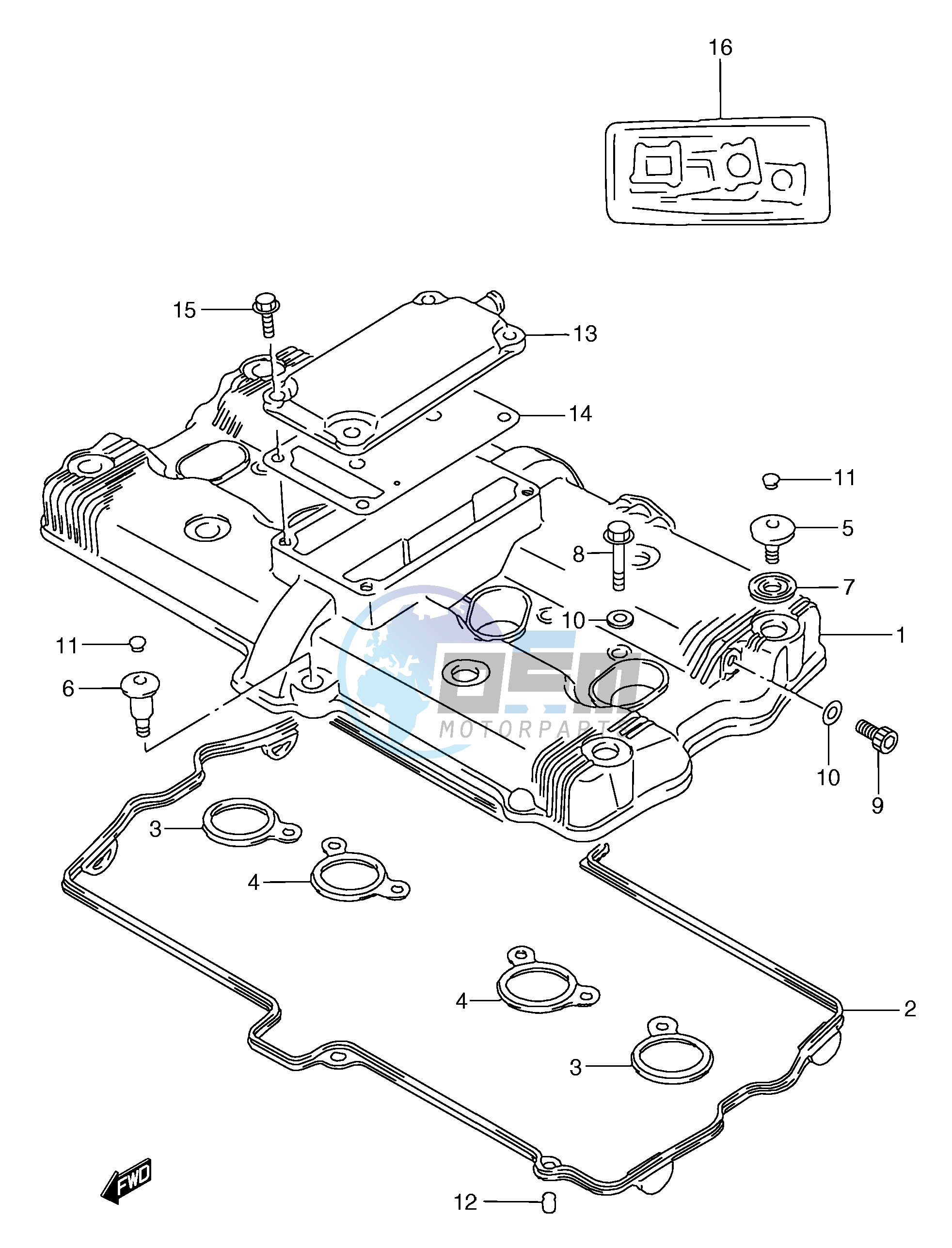 CYLINDER HEAD COVER