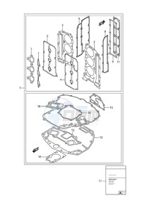 DF 300A drawing Gasket Set