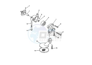 FJR A 1300 drawing OIL PUMP