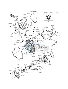 VULCAN S EN650AGF XX (EU ME A(FRICA) drawing Engine Cover(s)