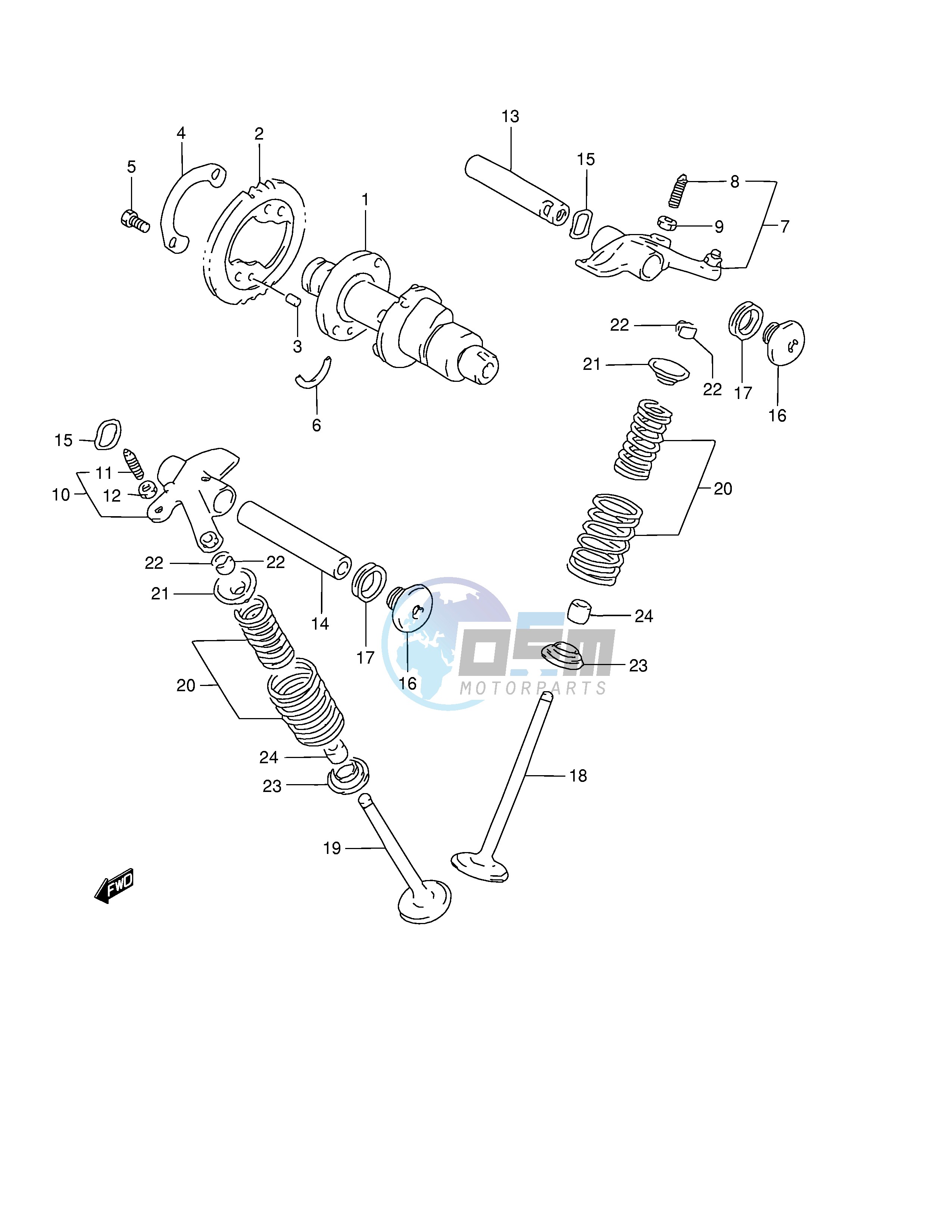 CAM SHAFT - VALVE