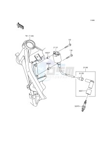 KLX125 KLX125CGF XX (EU ME A(FRICA) drawing Ignition System