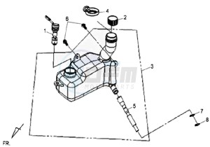 ORBIT 50 2T NAKED drawing OIL TANK