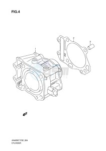 AN400 BURGMAN EU-UK drawing CYLINDER