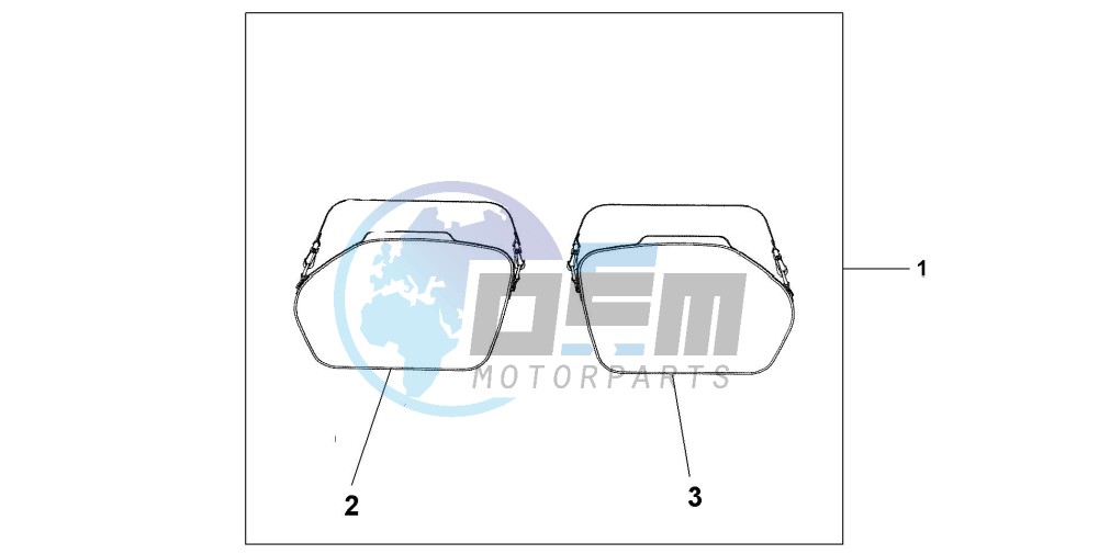 PANNIER INNER BAG SET