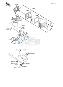 KE 175 D [KE175] (D4-D5) [KE175] drawing TAILLIGHT -- 82-83 KE175-D4_D5- -