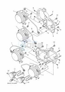 YXZ1000ETS YXZ10YESKL (B5H6) drawing HEADLIGHT