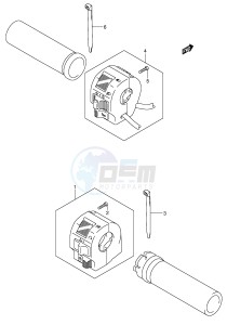 VL1500 (E2) drawing HANDLE SWITCH (MODEL K5 K6)