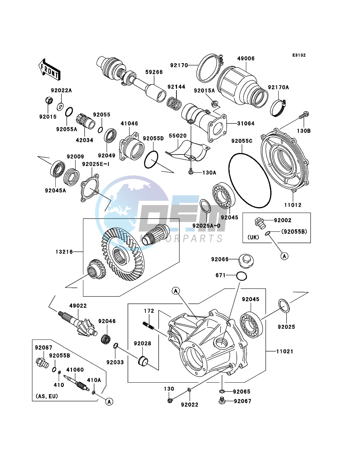 Drive Shaft/Final Gear