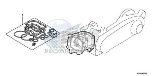 SH300D SH300i UK - (E) drawing GASKET KIT A