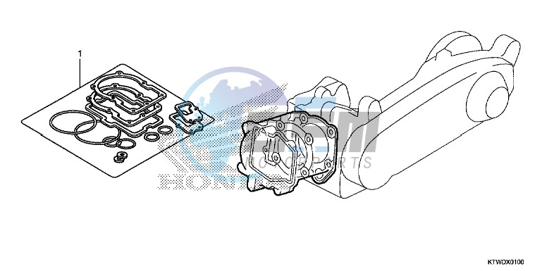 GASKET KIT A