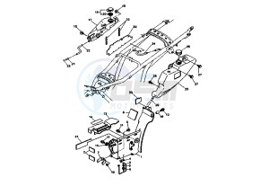 DT X 125 drawing OIL TANK