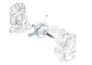 GRANTURISMO 125 drawing Crankshaft