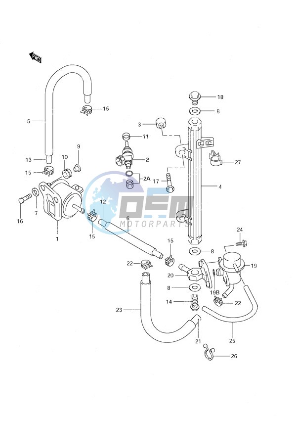 Fuel Injector (S/N 971001 to 971543)