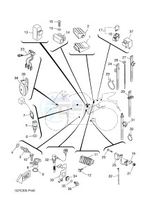 YZF-R125A R125 (5D7N) drawing ELECTRICAL 2