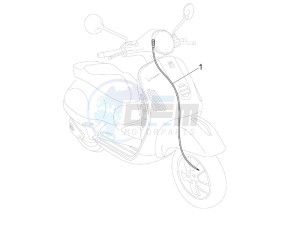 Granturismo 125 L Potenziato drawing Cables