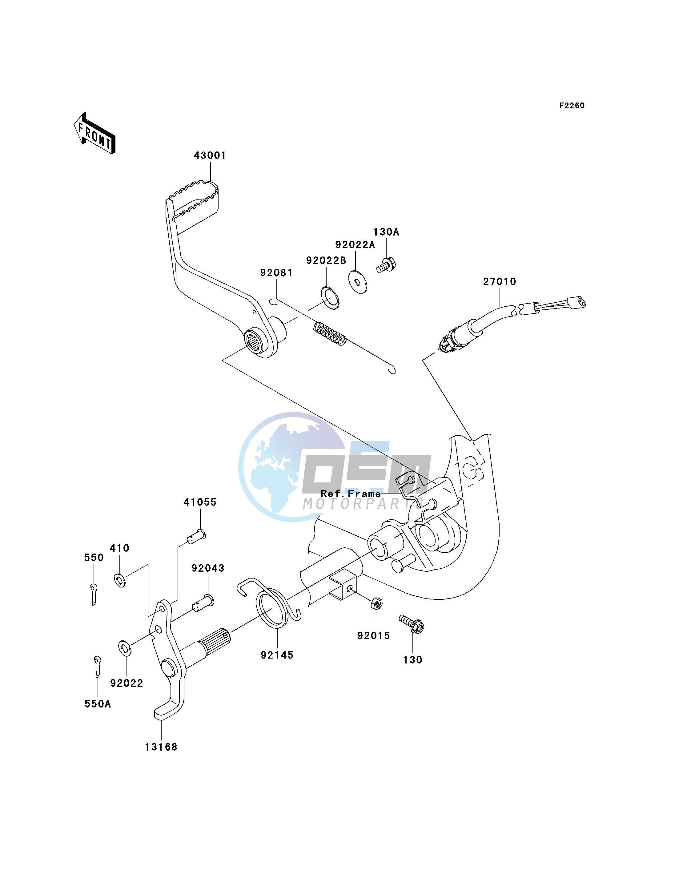 BRAKE PEDAL