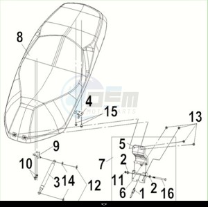 CRUISYM a 300 (LV30W3-EU) (M3) drawing SEAT