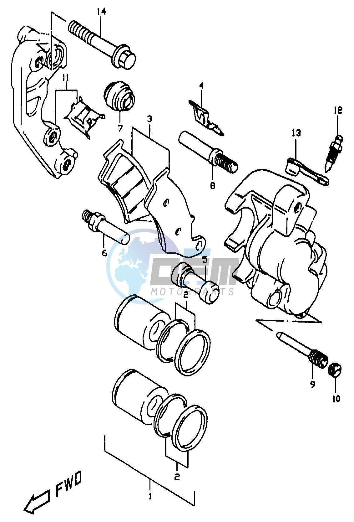 FRONT CALIPER