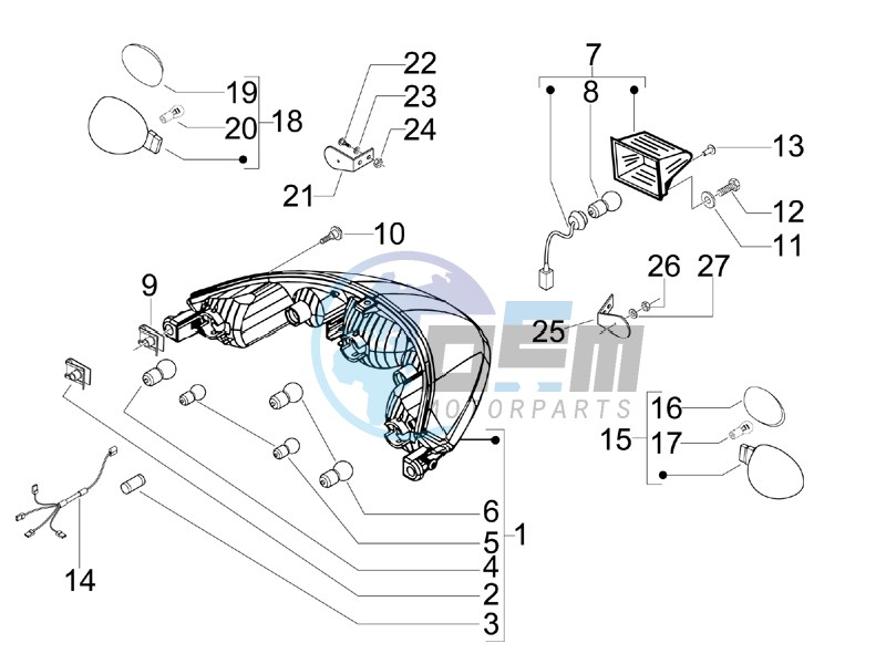 Tail light - Turn signal lamps